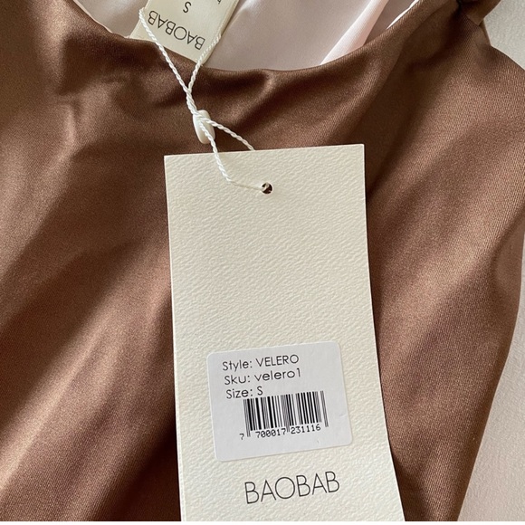 Brand NWT Baobab velero swimsuit in brown never wore it - Picture 3 of 4